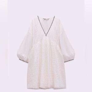 Zara Melissa dress, short, Oyster White, XS